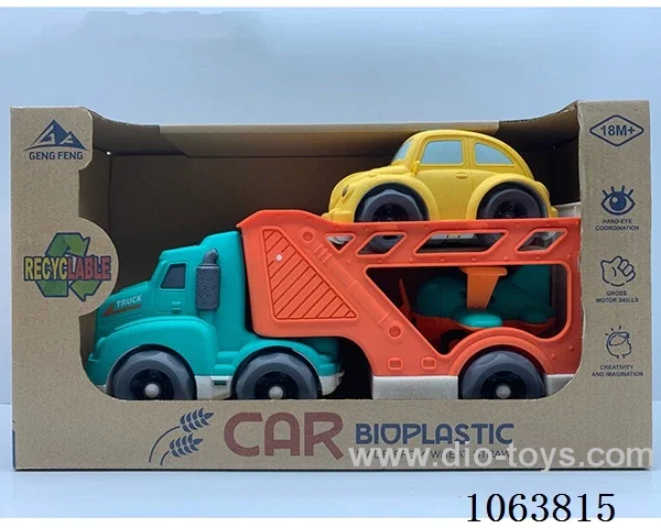 Straw material  Free Wheel Car