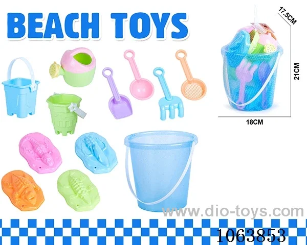 BEACH TOYS in Net bag
