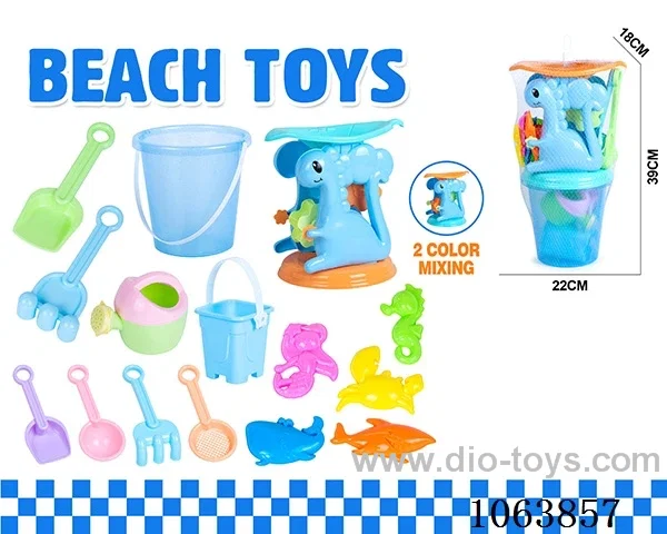 BEACH TOYS in Net bag