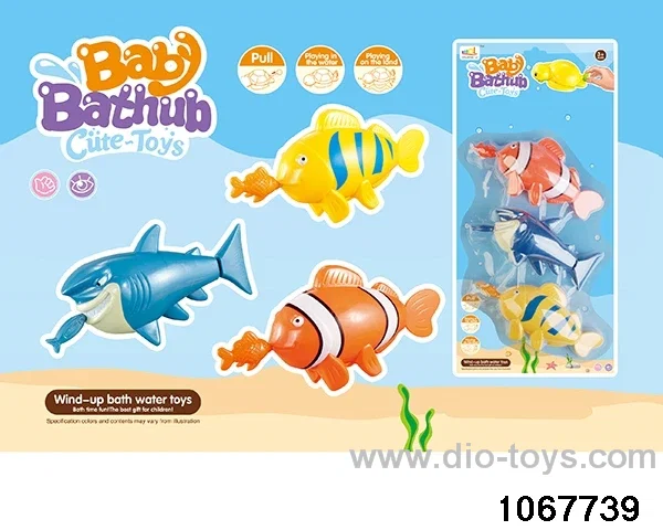 Pull line water toy in Blister card