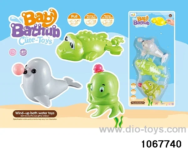 Pull line water toy in Blister card