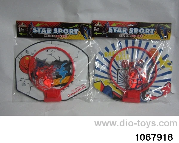 basketball hoop in PP bag with header
