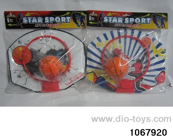 basketball hoop in PP bag with header