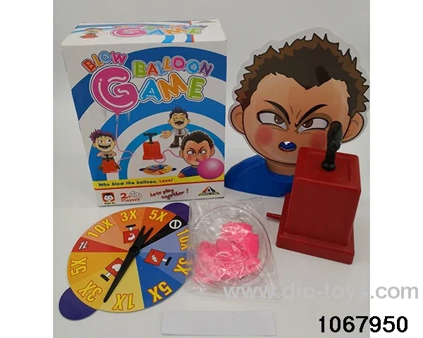 Balloon Blowing Game in color box