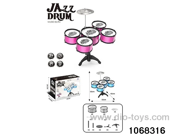 Non-plated 5-drum set (no light, no chair) in color box