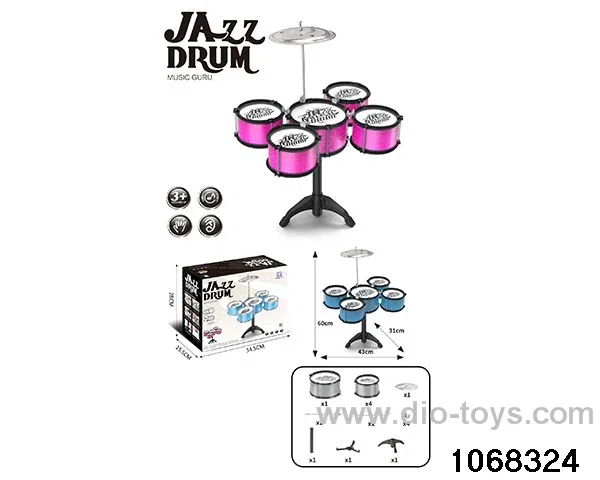 Non-plated 5-drum set (no light, no chair) in color box
