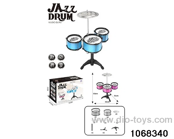 Non-plated 3-Drum Set (no light with chair) in color box