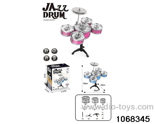 Electroplated 5-drum set (no chair) in color box