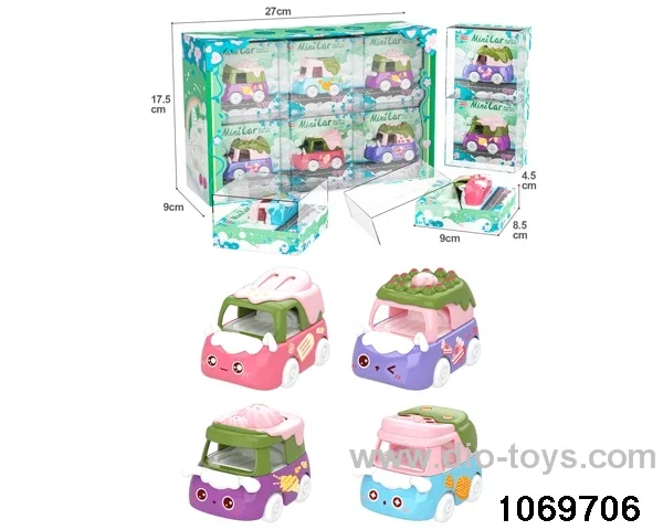 dessert series alloy car