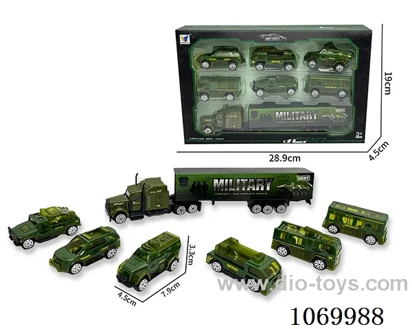 1:64 free wheel alloy car
