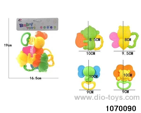 4pcs ringer in PP bag with header