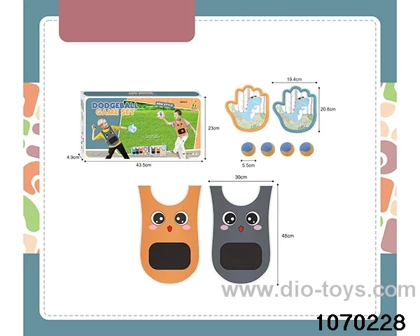Interactive Sticky Ball Clothes Set in color box