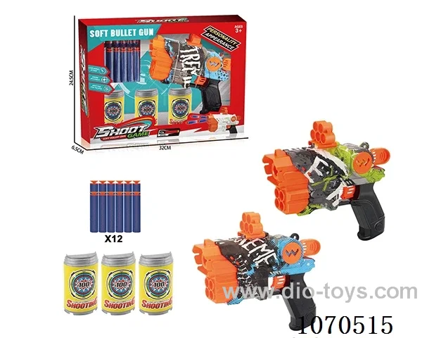 soft bullet gun toys