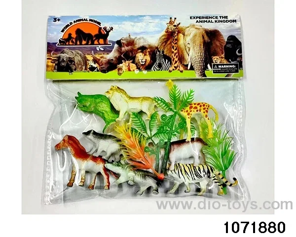 Animal Set in PP bag with header