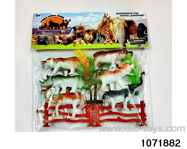 Animal Set in PP bag with header