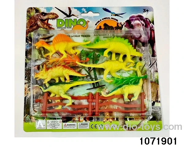 Dinosaur Set in Blister card
