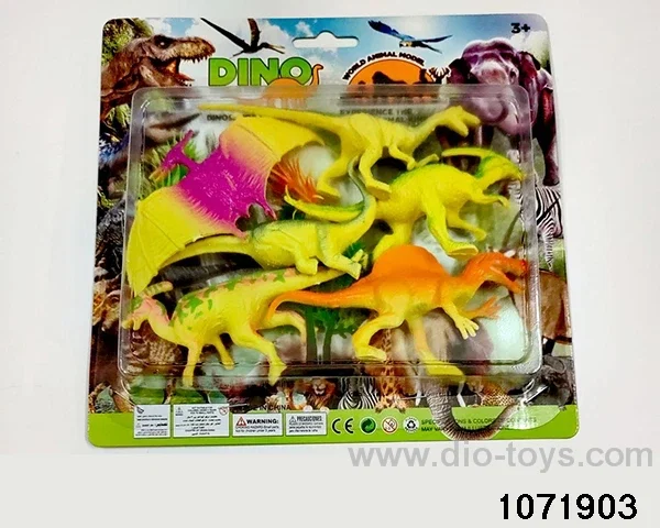Dinosaur Set in Blister card