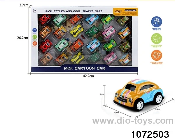 pull back car/12 asstd（24pcs/box）