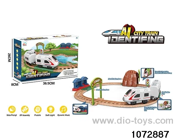 Electric Track Set (lights and music) in window box