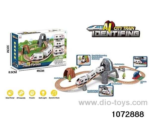 Electric Track Set (lights and music) in window box