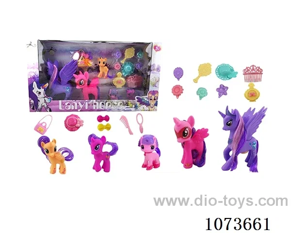 Vinyl animal set