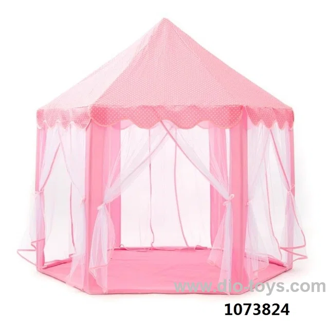 Castle Play Tent baby house with Star Lights for Children girls toy tents outdoor in hand bag