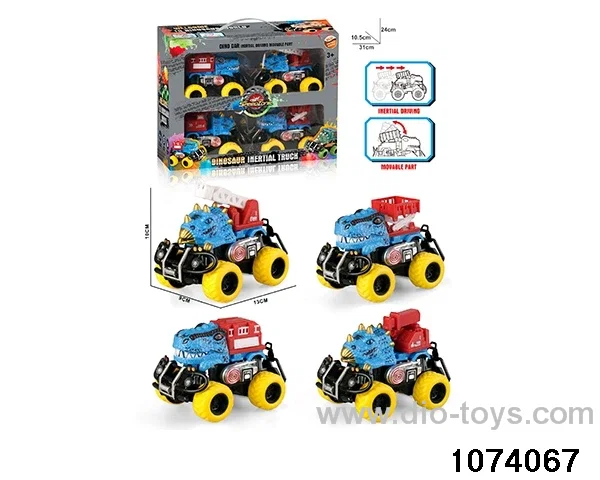 dinosaur car in Hand box