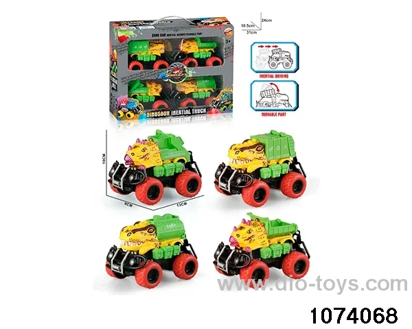 dinosaur car in Hand box