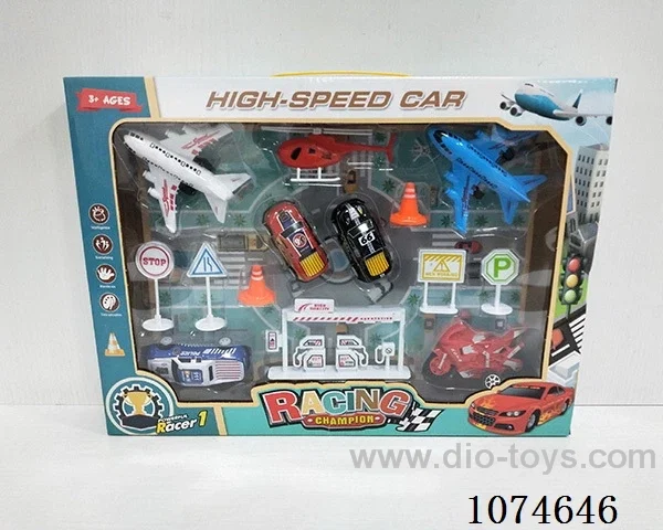 pull back car set