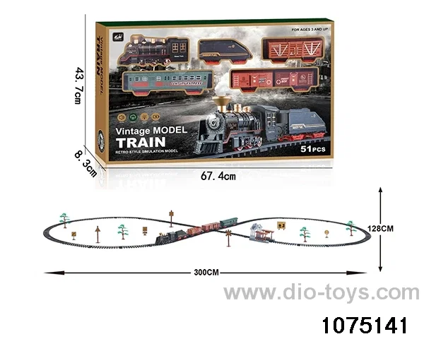 B/O Track with light and sound in window box