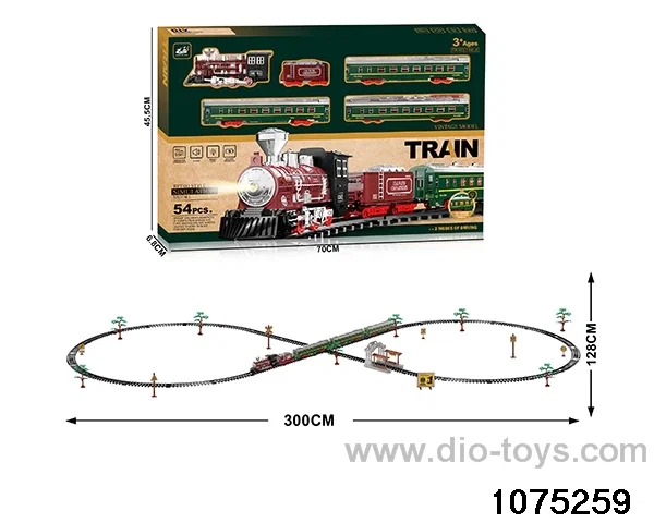 B/O Track with light and sound in window box