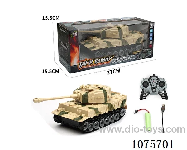 2.4G 9ch rc tank W L/M