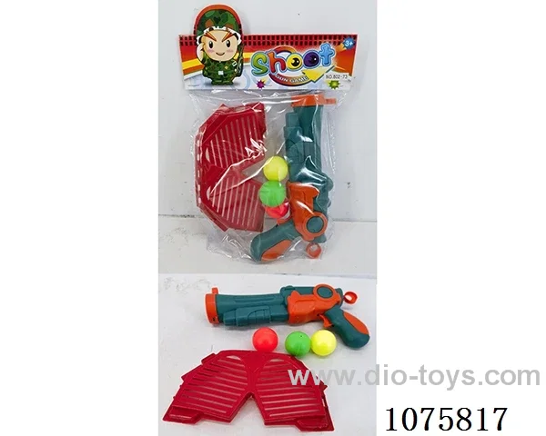 Dinosaur table tennis gun