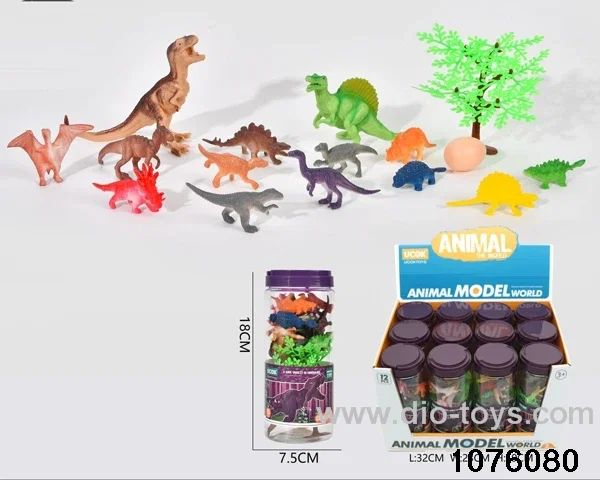 16pcs dinosaur set（12 barrel/box）