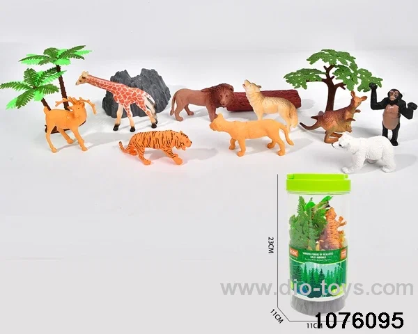 13pcs wild animal set