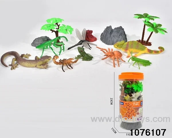13pcs reptiles set