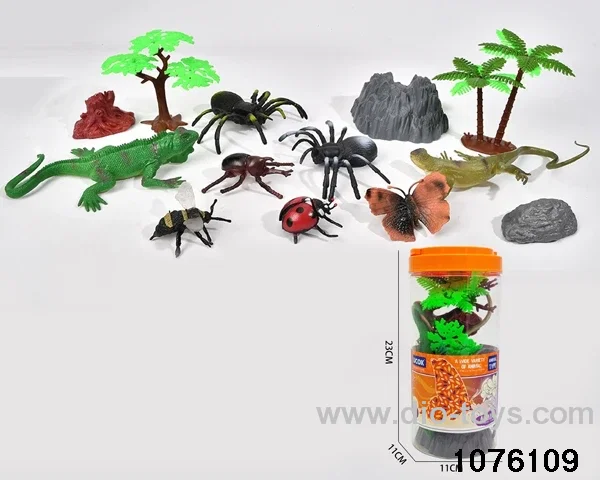 13pcs reptiles set