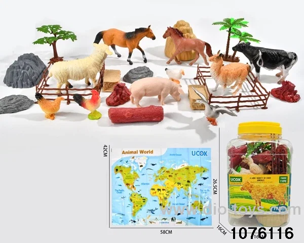 30pcs Pasture animal set