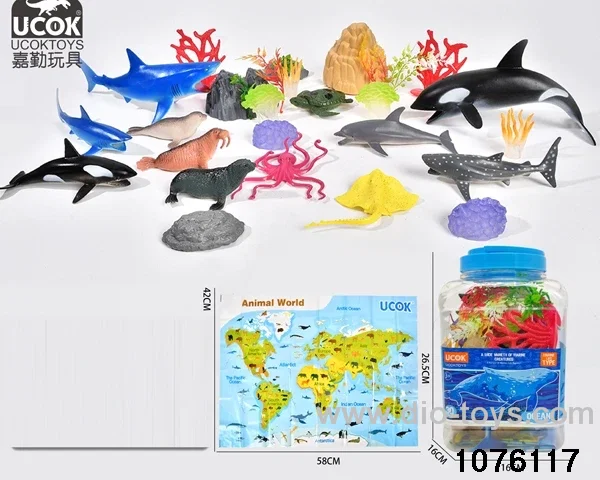 30pcs sea animal set