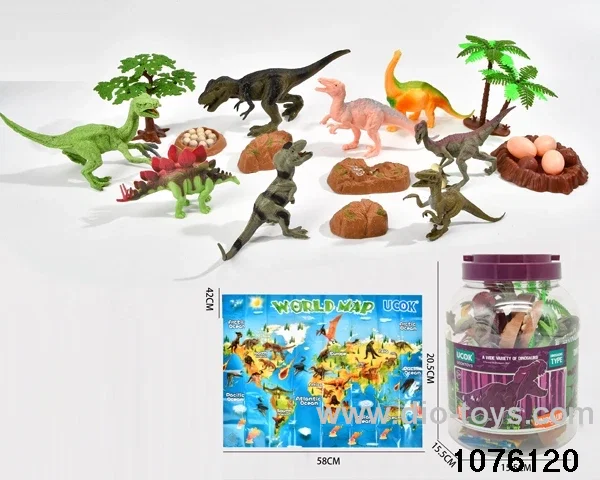 19pcs dinosaur set
