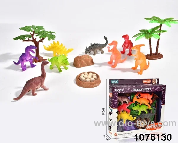 12pcs dinosaur set
