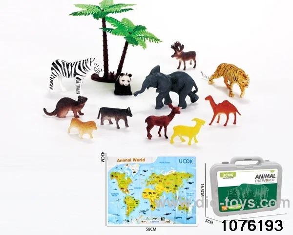 13pcs wild animal set