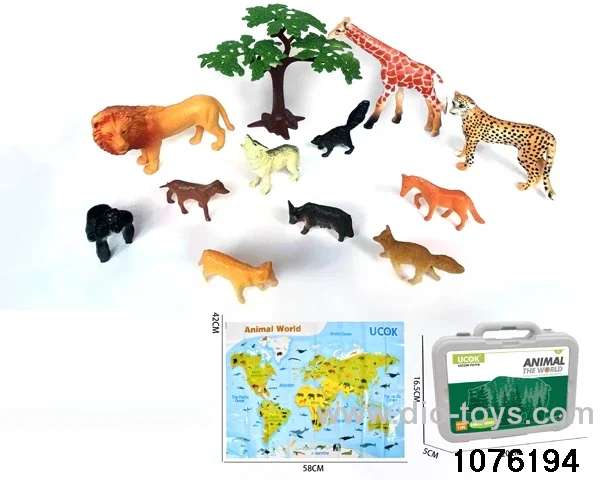 13pcs wild animal set