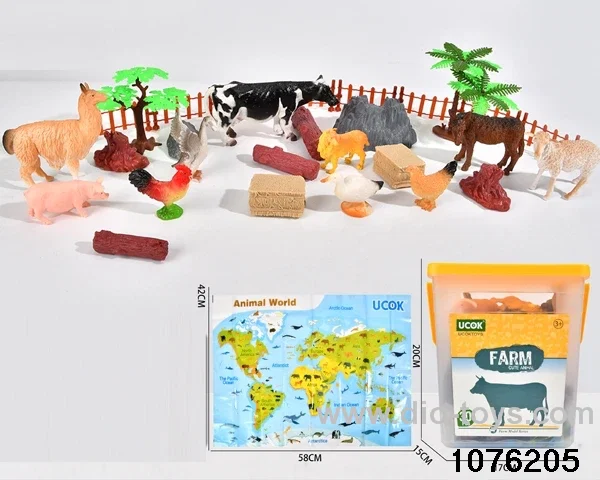 30pcs range animal set