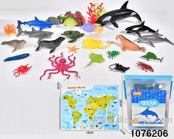 30pcs sea animal set