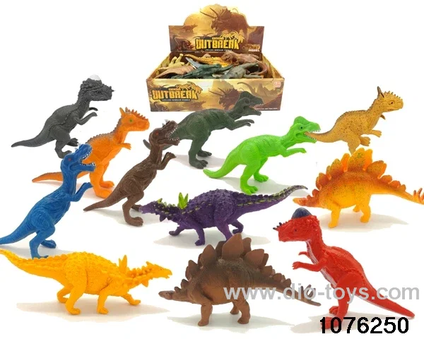 12pcs 9 inch dinosaur