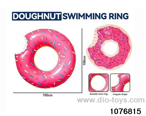 inflatable swimming ring in opp bag