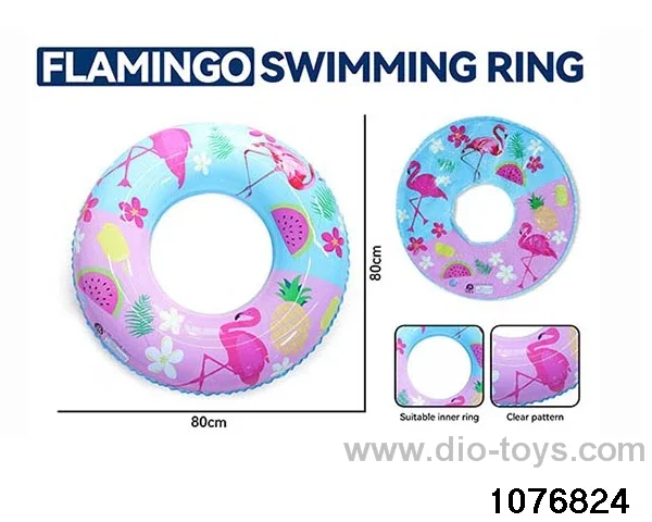inflatable swimming ring in opp bag