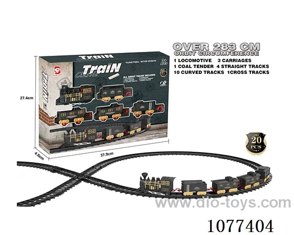 B/O rail trains without lights and music