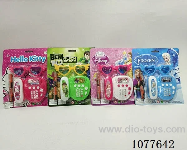Phone with glasses battery